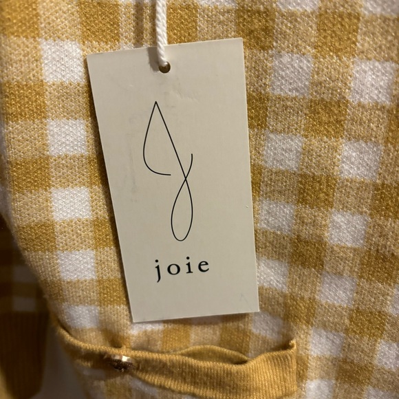 Joie checked oversized cardigan xs - Picture 3 of 8